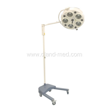 Good Price High Quality Medical Hospital Portable Flooring Standing LED Operation Lamp with 5 REFLECTORS